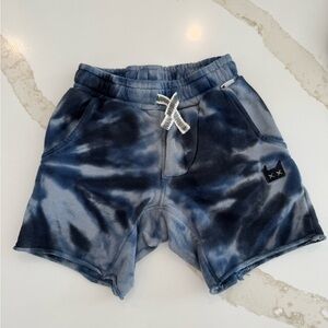 Munster boys Blue Tie-Dye beach,boho style Shorts with Drawstring size 2
